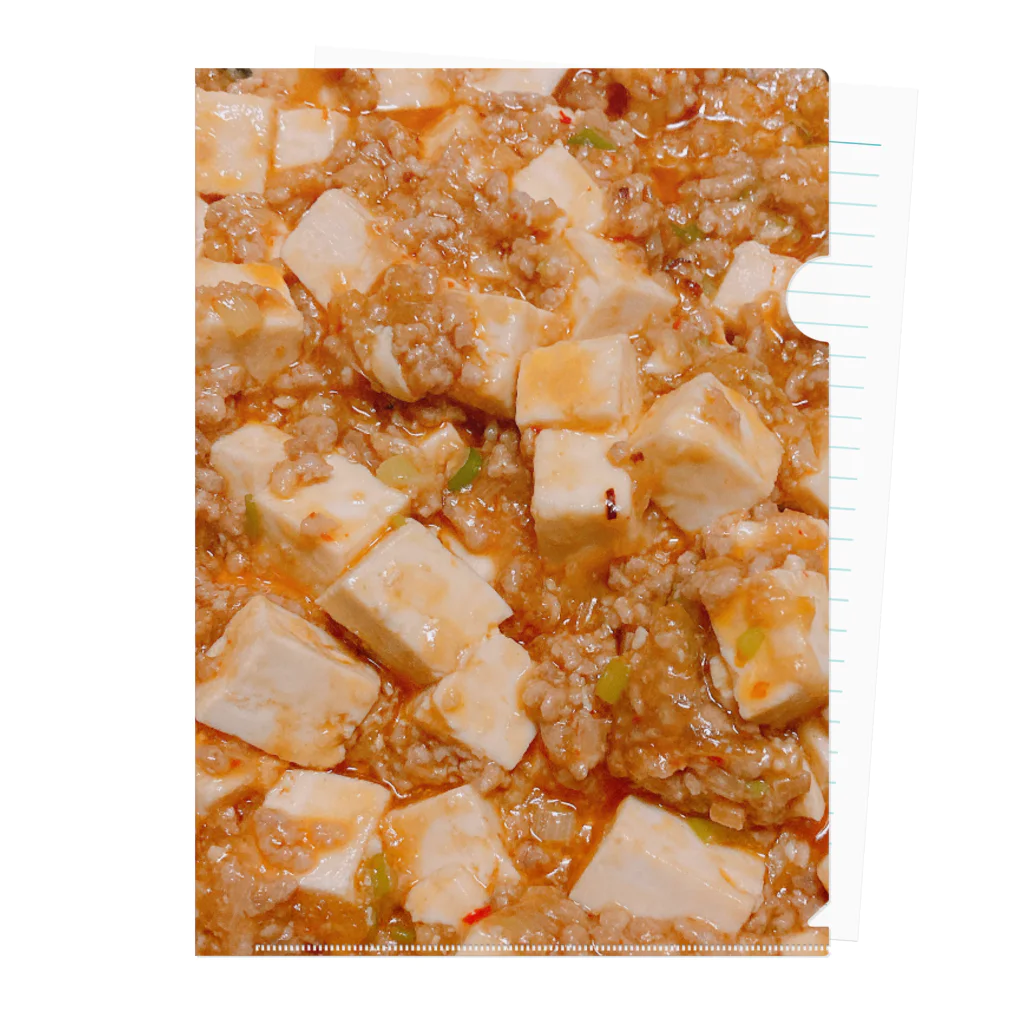 usa100の麻婆豆腐 クリアファイル