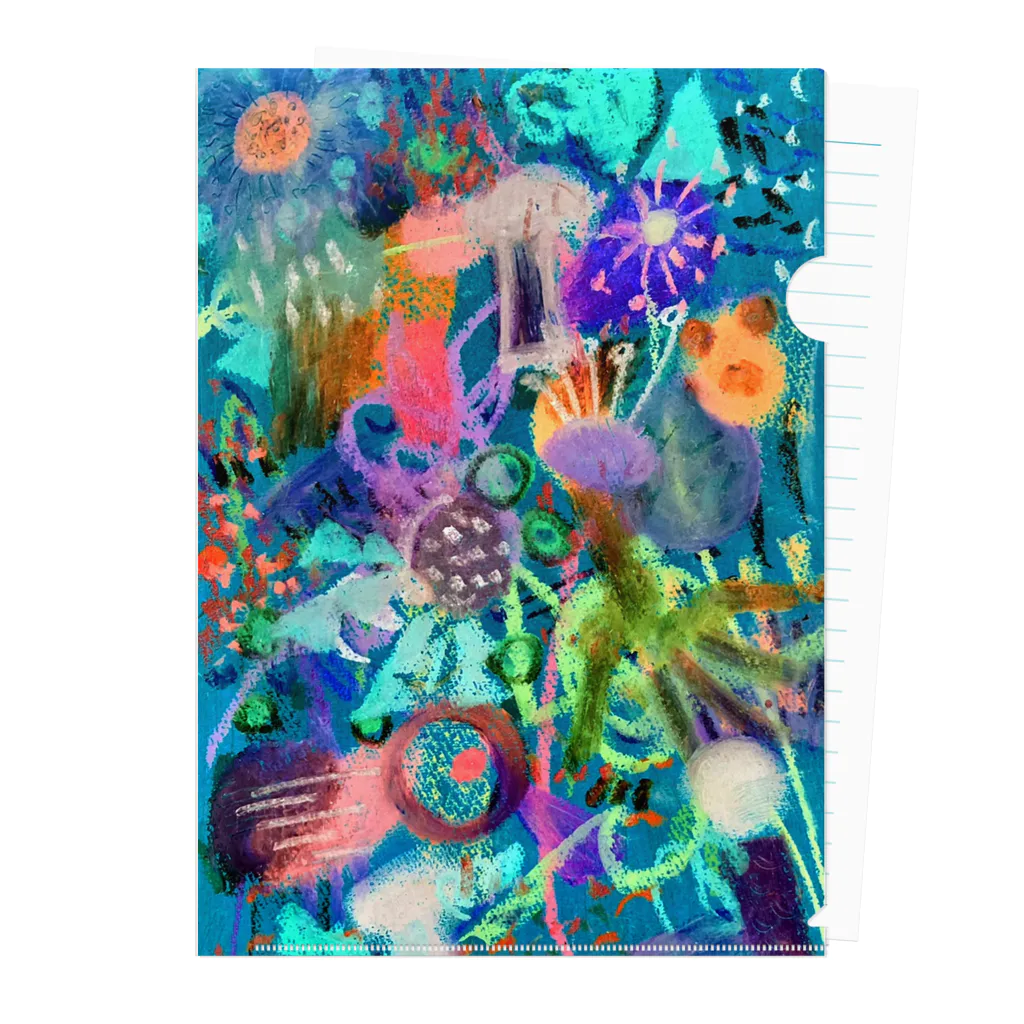 mikoのSEA CREATURES Clear File Folder