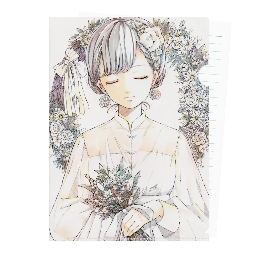 🍃とあるお茶🍵のヴィンテージちゃん Clear File Folder