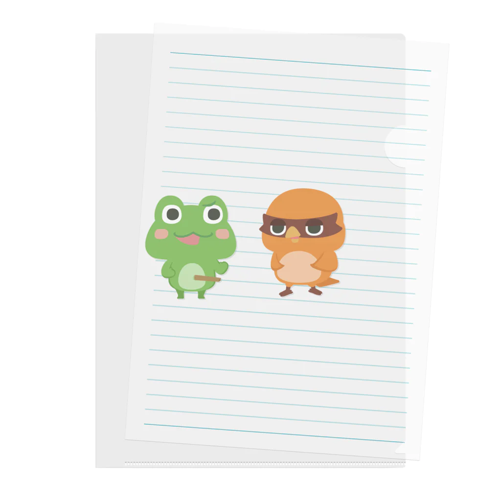 🐤もずはゃ🐸SHOP✨のもずはゃクリアファイル【暇トルネ】 Clear File Folder