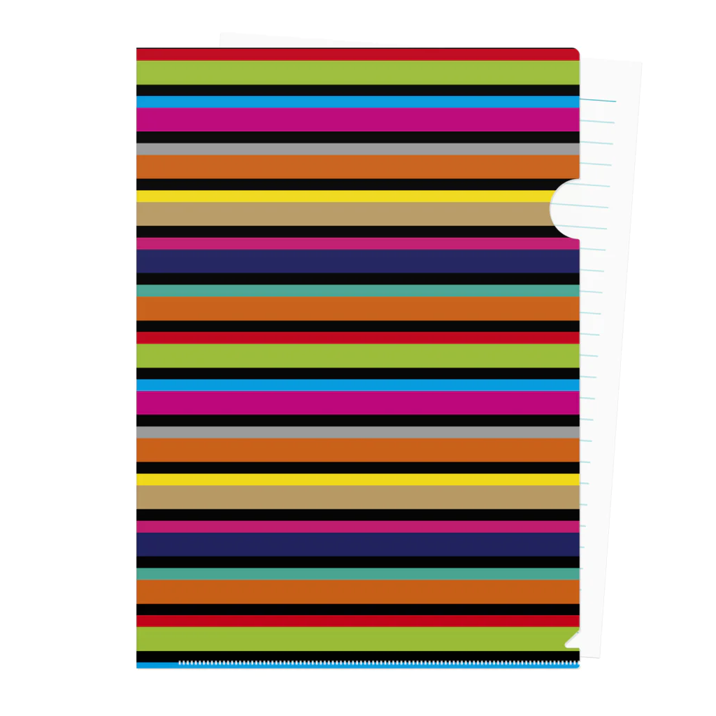 Zakuro textileのkonoka Clear File Folder