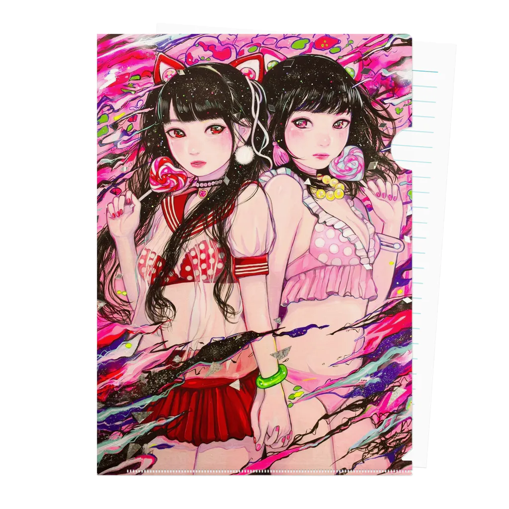 巽千沙都の桃色作戦 Clear File Folder