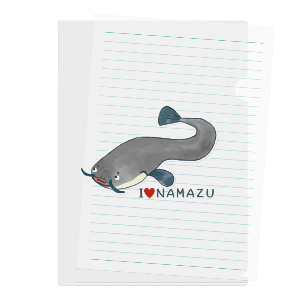 イラストレーター yasijunのＩはーとＮＡＭＡＺＵ Clear File Folder