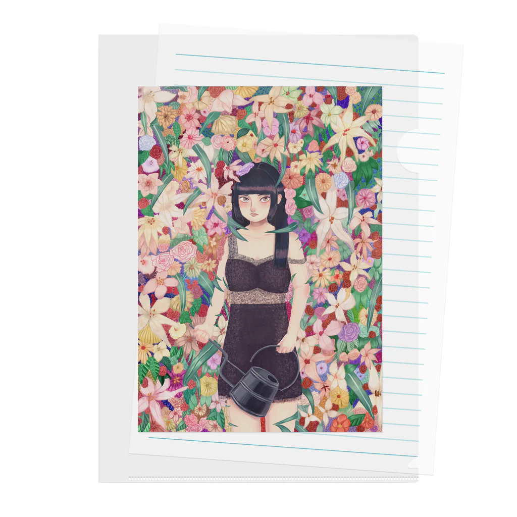 曽根崎ももの花園 Clear File Folder