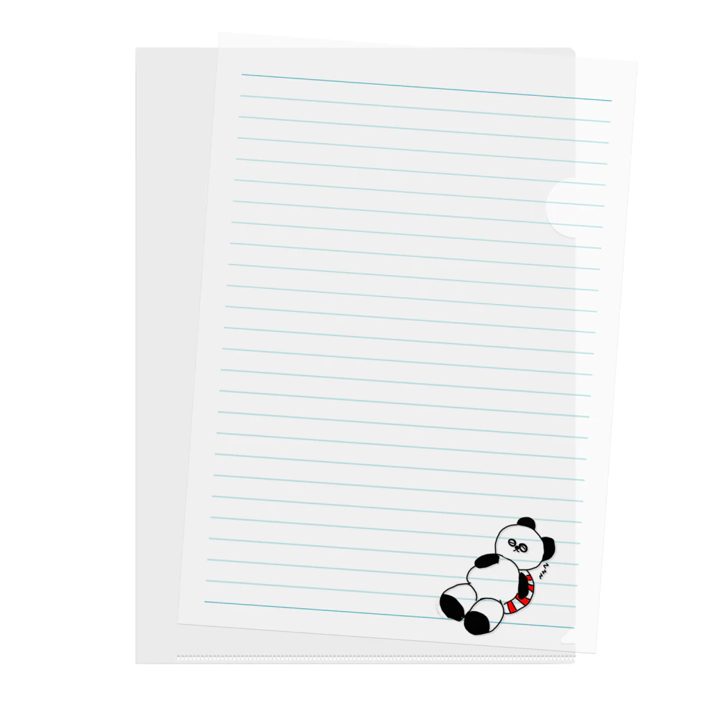 pandaの日々のpanda Clear File Folder