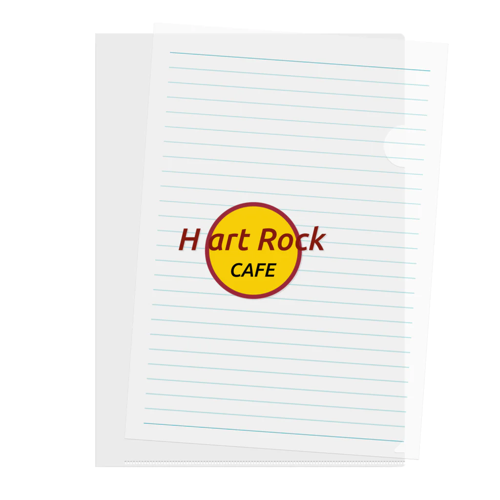 浦和人のHart Rock CAFE Clear File Folder