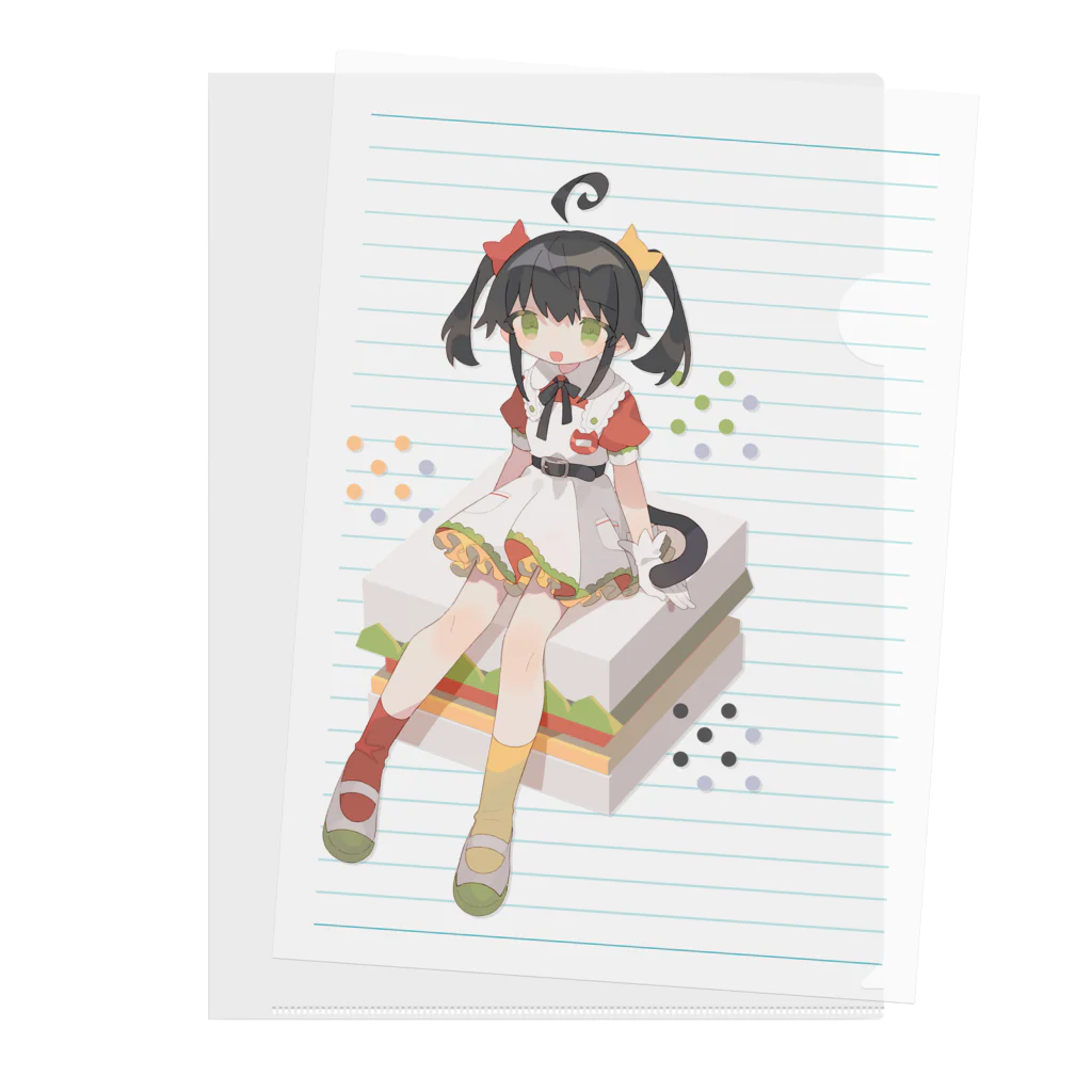 ももぐみの🥪 Clear File Folder