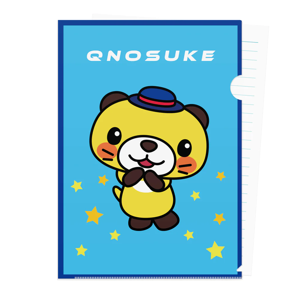 Qnosuke☆official SUZURIshopのQNOSUKEアイテム Clear File Folder