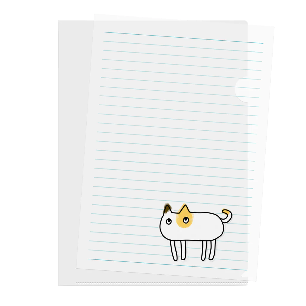 ミケネコFactoryのねこ Clear File Folder