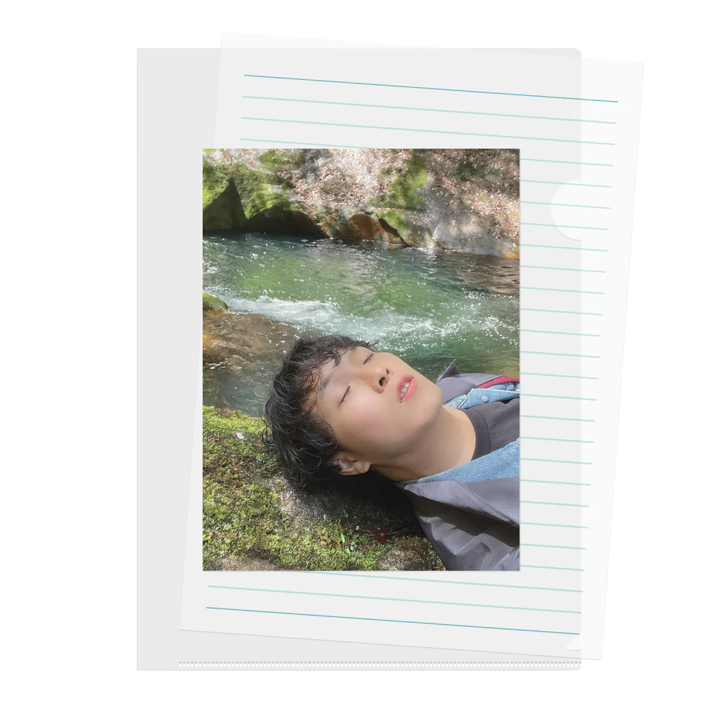 💧🐬仏のしんご🐬💧の仏のしんご Clear File Folder