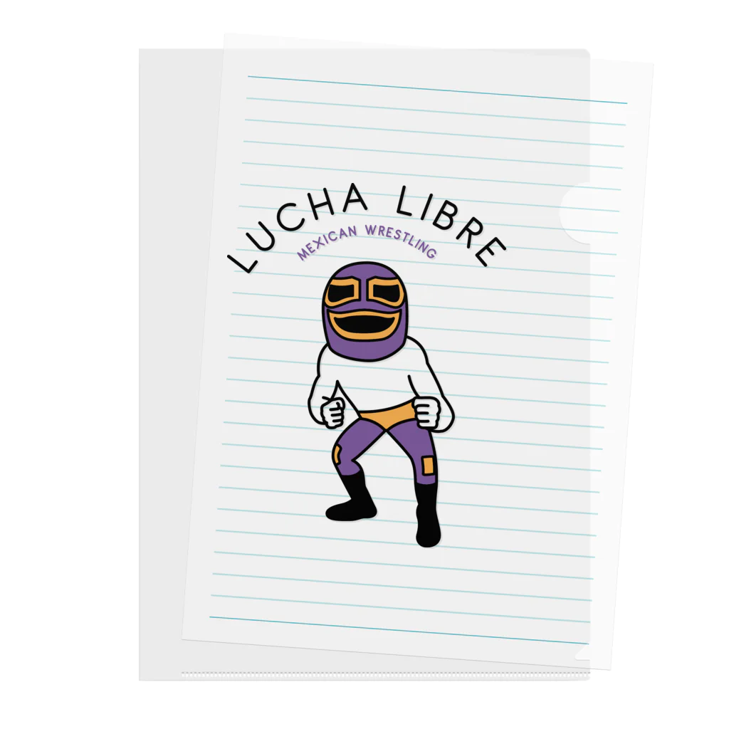 LUCHAのLUCHA LIBRE#111 Clear File Folder