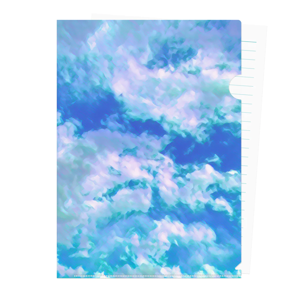 琴璃屋の晴れた空 Clear File Folder