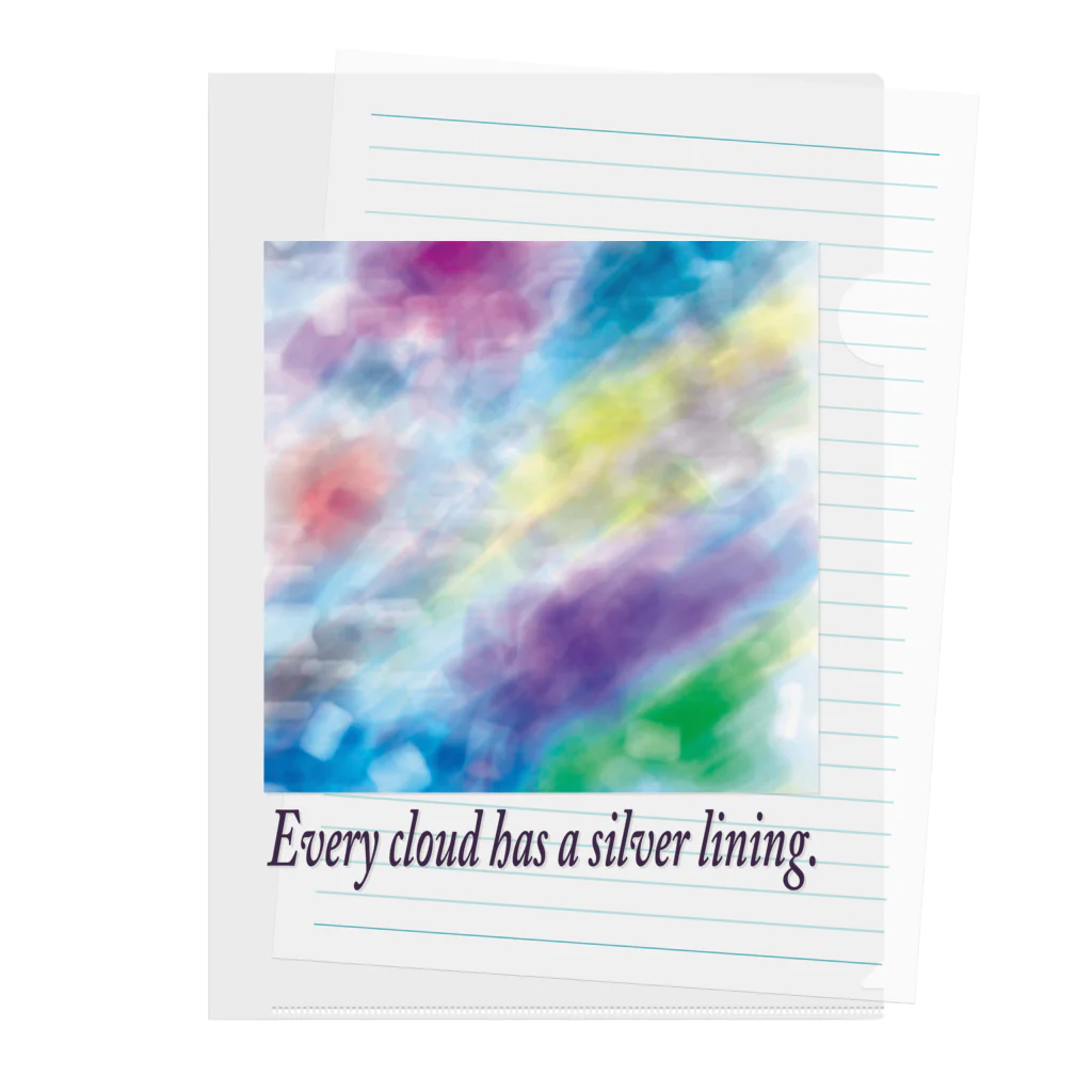 夜の闇に、色の魔法をかけながら。の雲クリア Clear File Folder