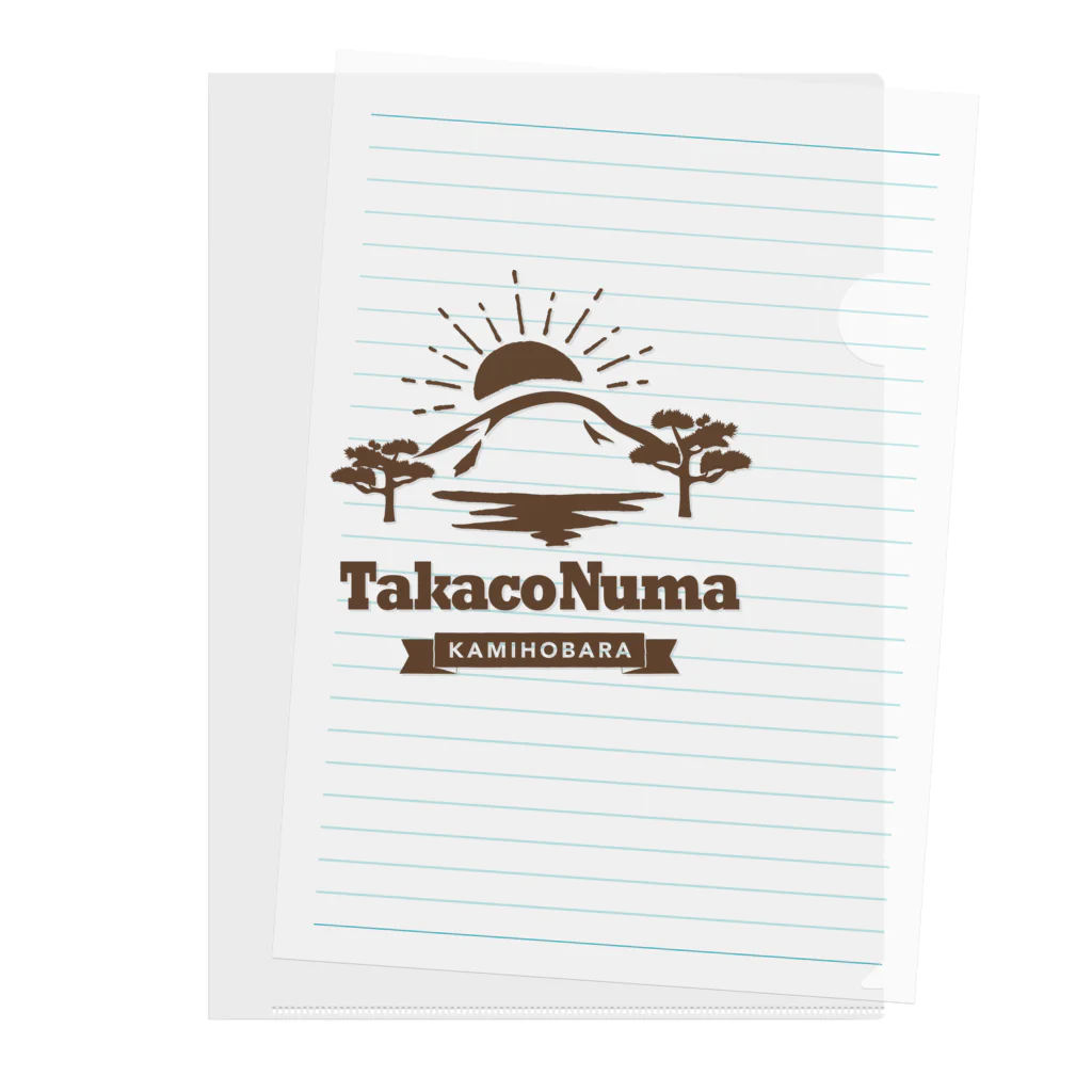 YAMADAPRODUCTSのTakacoNuma クリアファイル