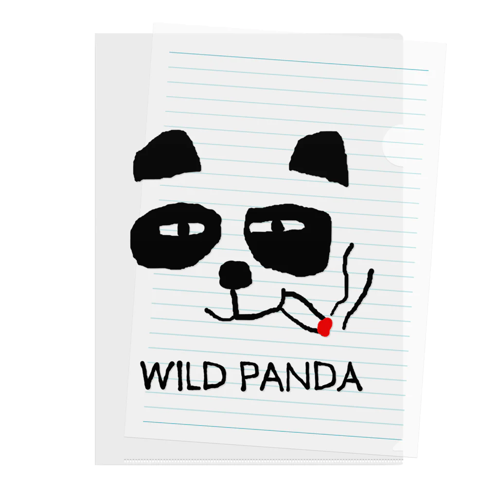 大吉商店のWILD PANDA クリアファイル