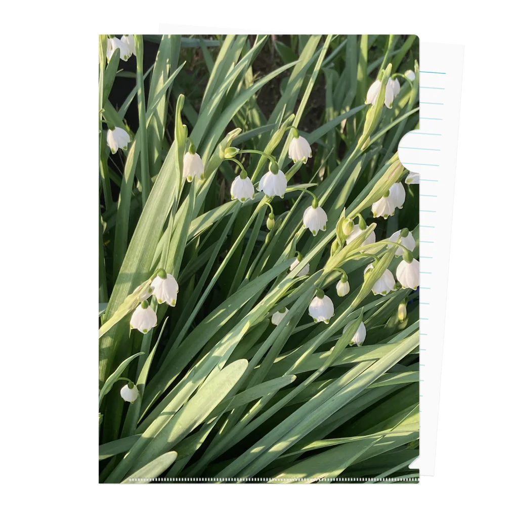 サトリん55の春の花 Clear File Folder