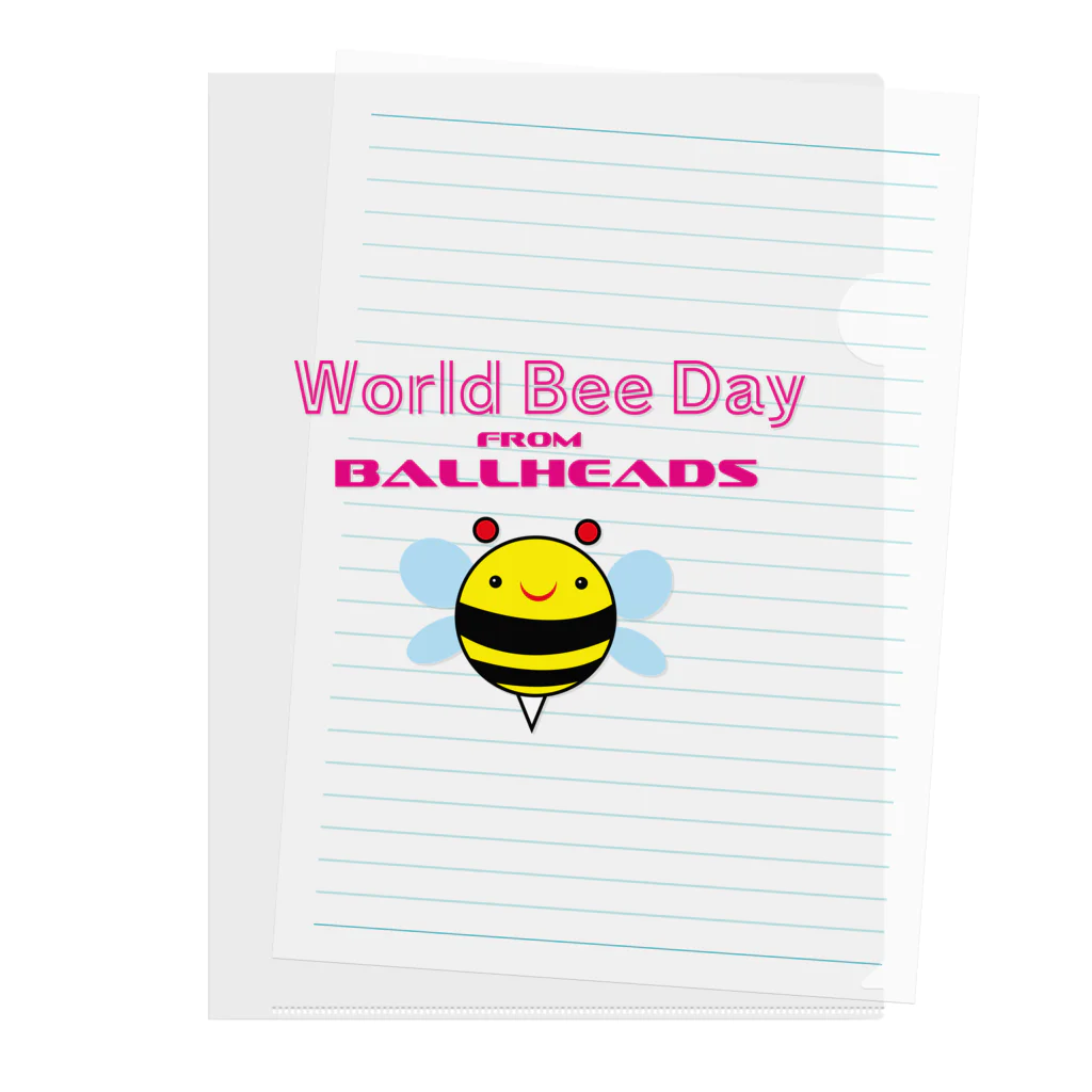 ゴロニャーのダサT屋さんの世界ハチの日 World Bee Day Clear File Folder