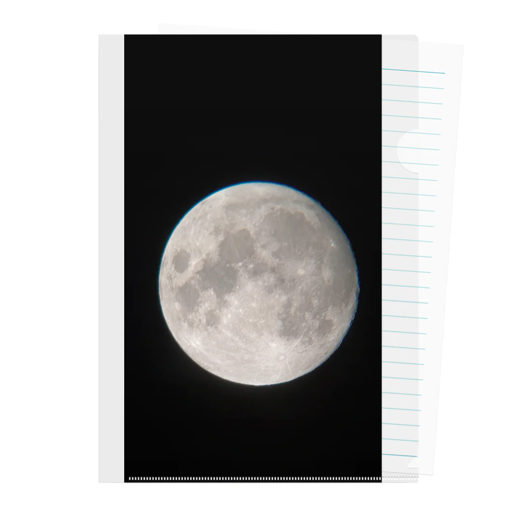 スマイルの月 Clear File Folder
