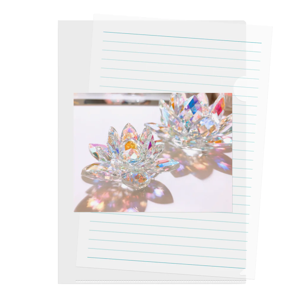 kopanの虹の世界のCrystal Lotus✧︎ Clear File Folder