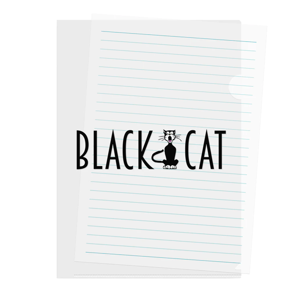 JOKERS FACTORYのBLACK CAT Clear File Folder