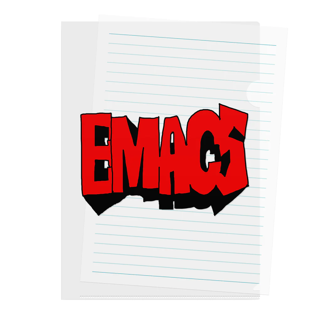 株式会社スガノワークスのemacs - イーマックス - Clear File Folder