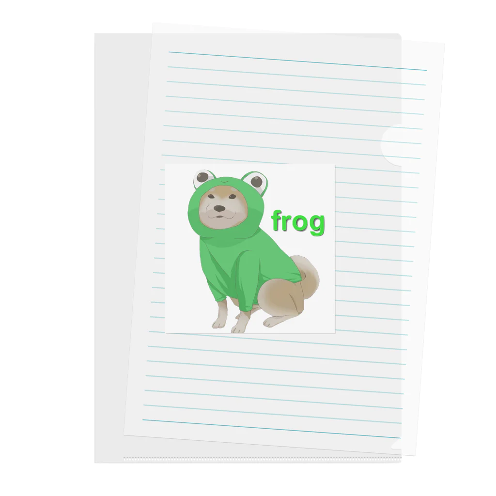 frogのfrog クリアファイル