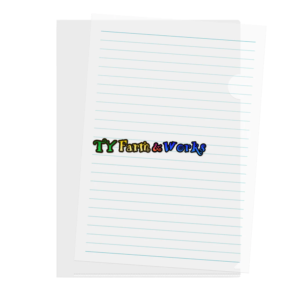 TY Farm&WorksのTY Farm＆Works Clear File Folder