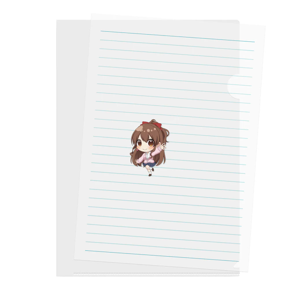 あゆちゃんわかんないのちびあゆ Clear File Folder