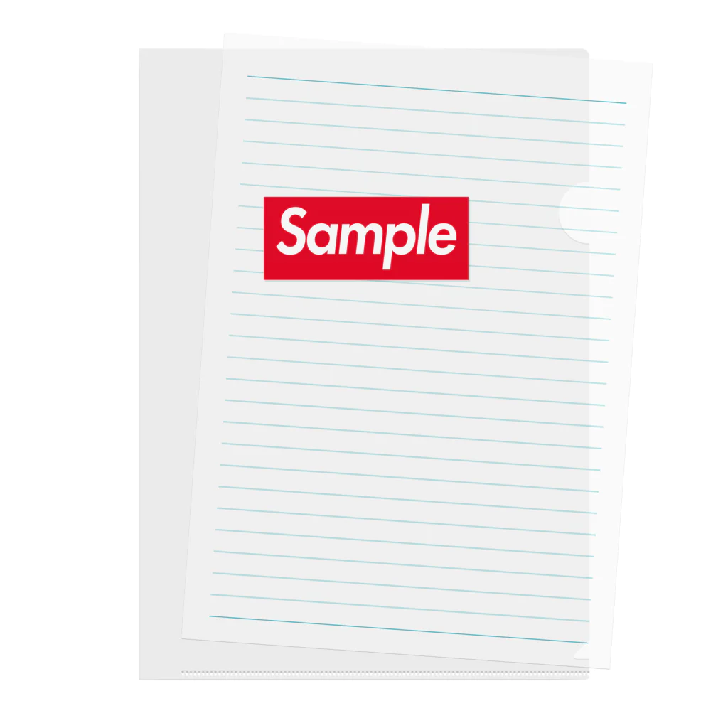 orumsのSample -Red Box Logo- 클리어파일