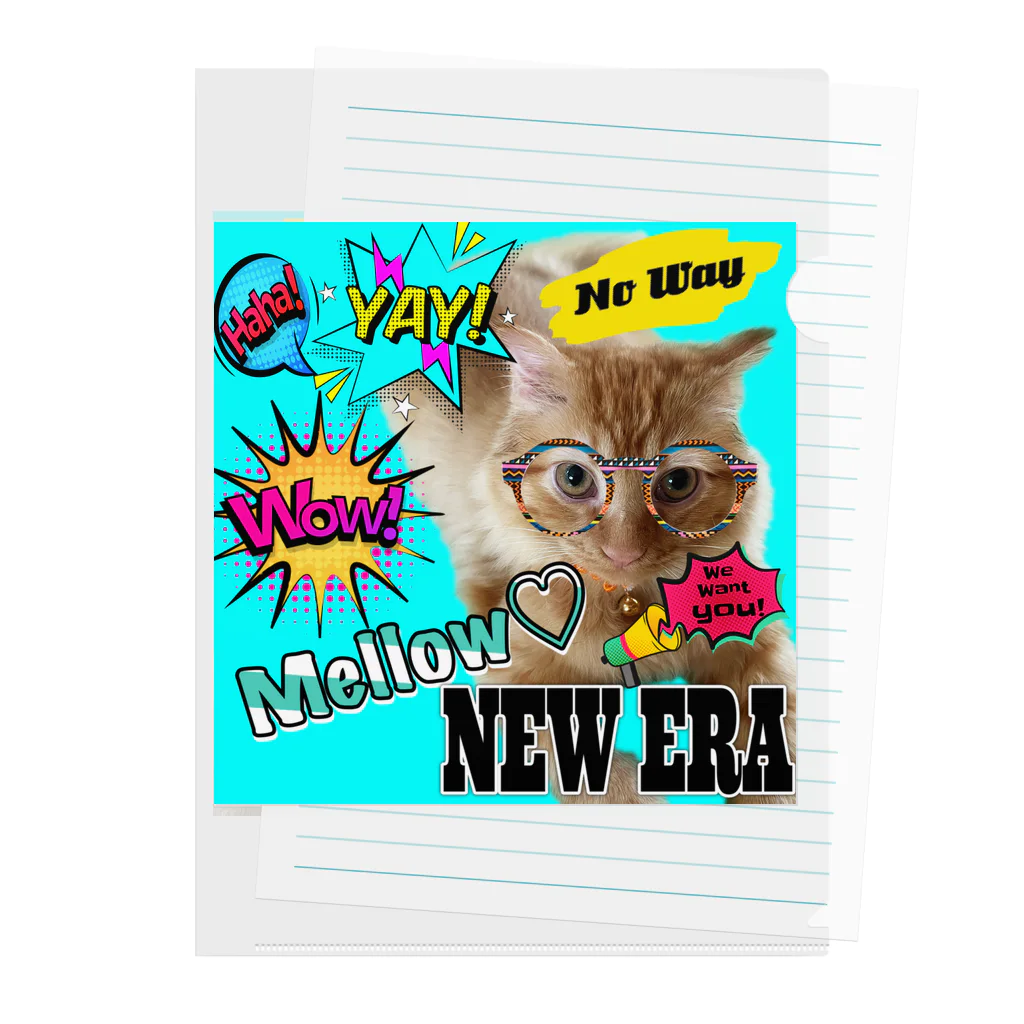 Mellow♡のMellow♡NEW ERA Clear File Folder