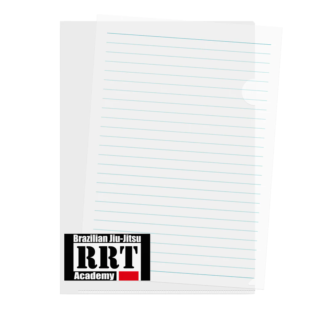 RRT公式ショップのRRTオリジナル Clear File Folder