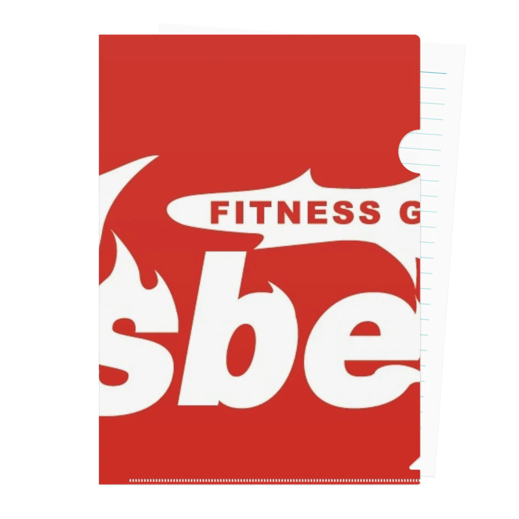 Ysbee FITNESS GYMのYsbee  FITNESS GYM Clear File Folder