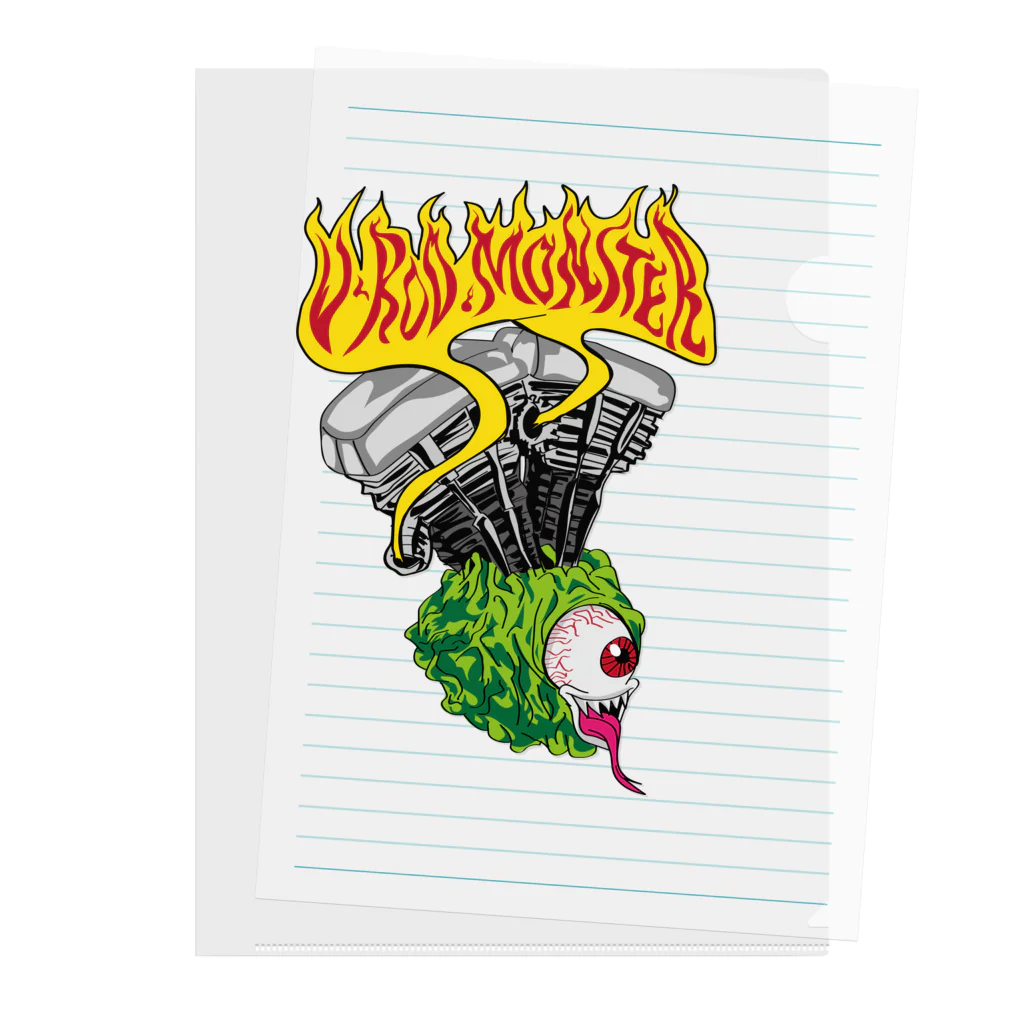 提供 tshopのV-ROD MONSTER ! COLOR Clear File Folder