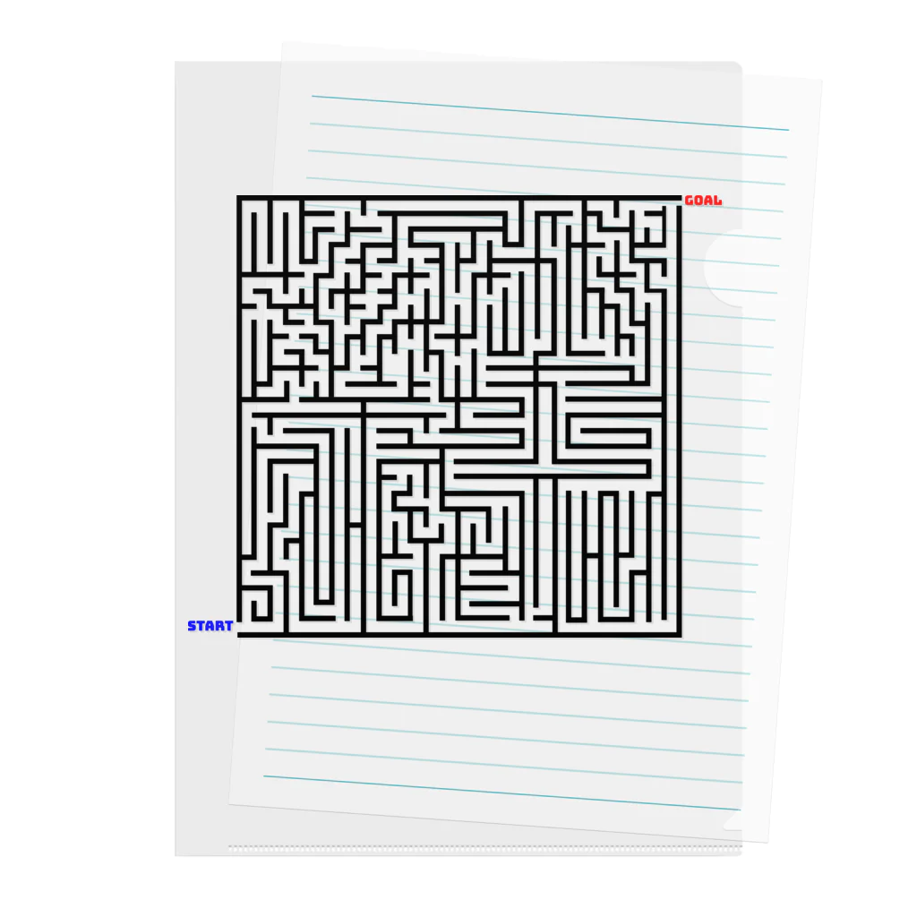 いせだまや（CreatiVe & DeSign）のMaze（絆） クリアファイル