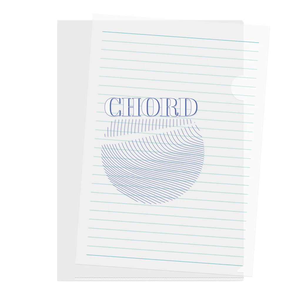 eyes onのCHORD-4 Clear File Folder