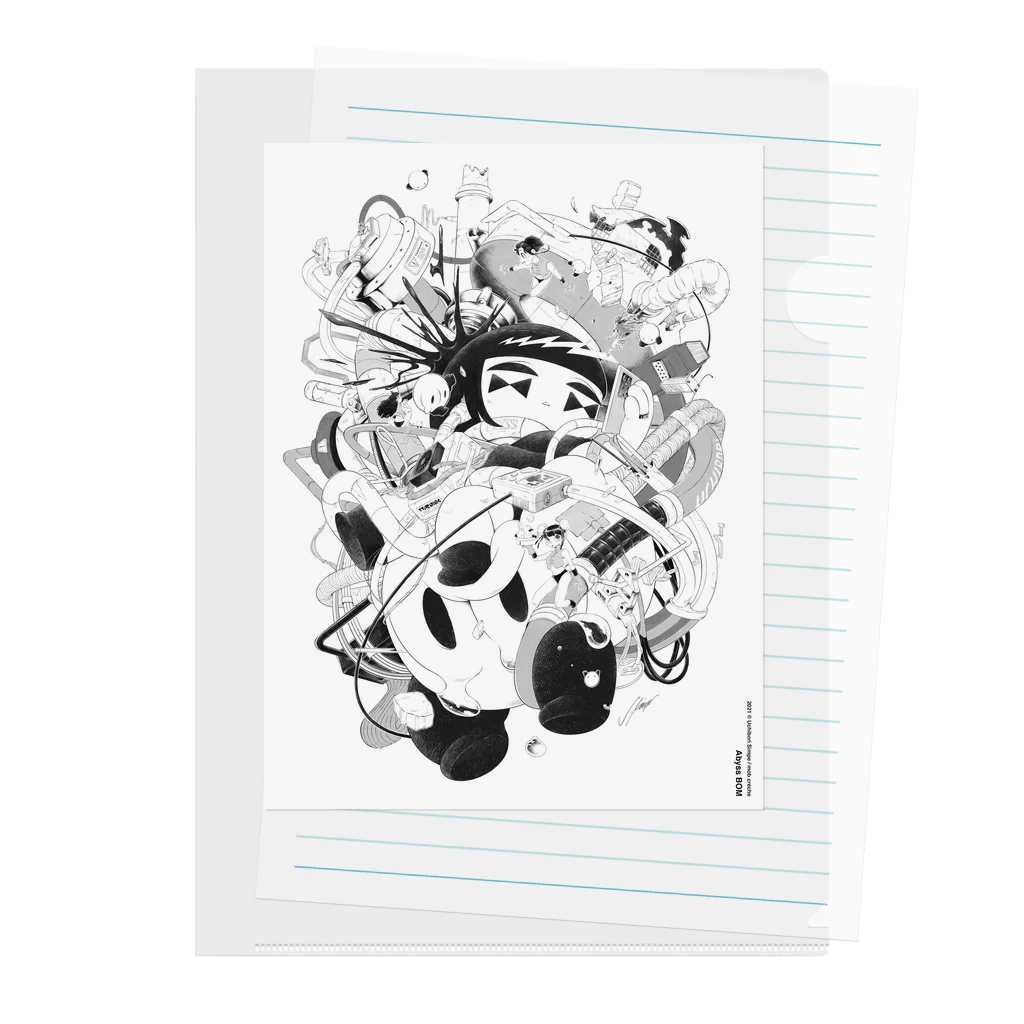 mob creche shop @ suzuriのAbyss BOM Clear File Folder