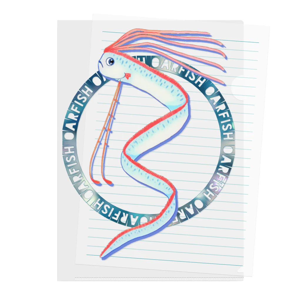 LalaHangeulのoarfish(リュウグウノツカイ)② Clear File Folder