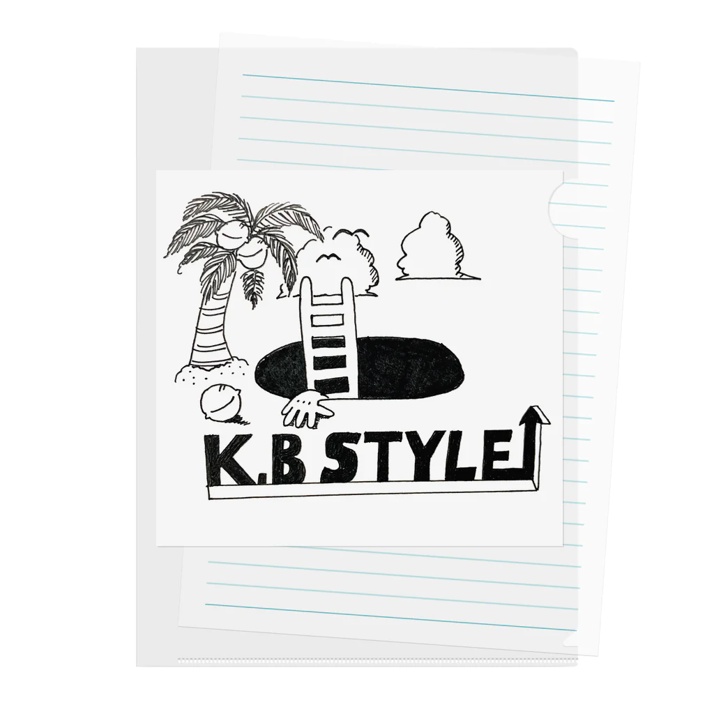 K.B STYLEのK.B STYLE クリアファイル