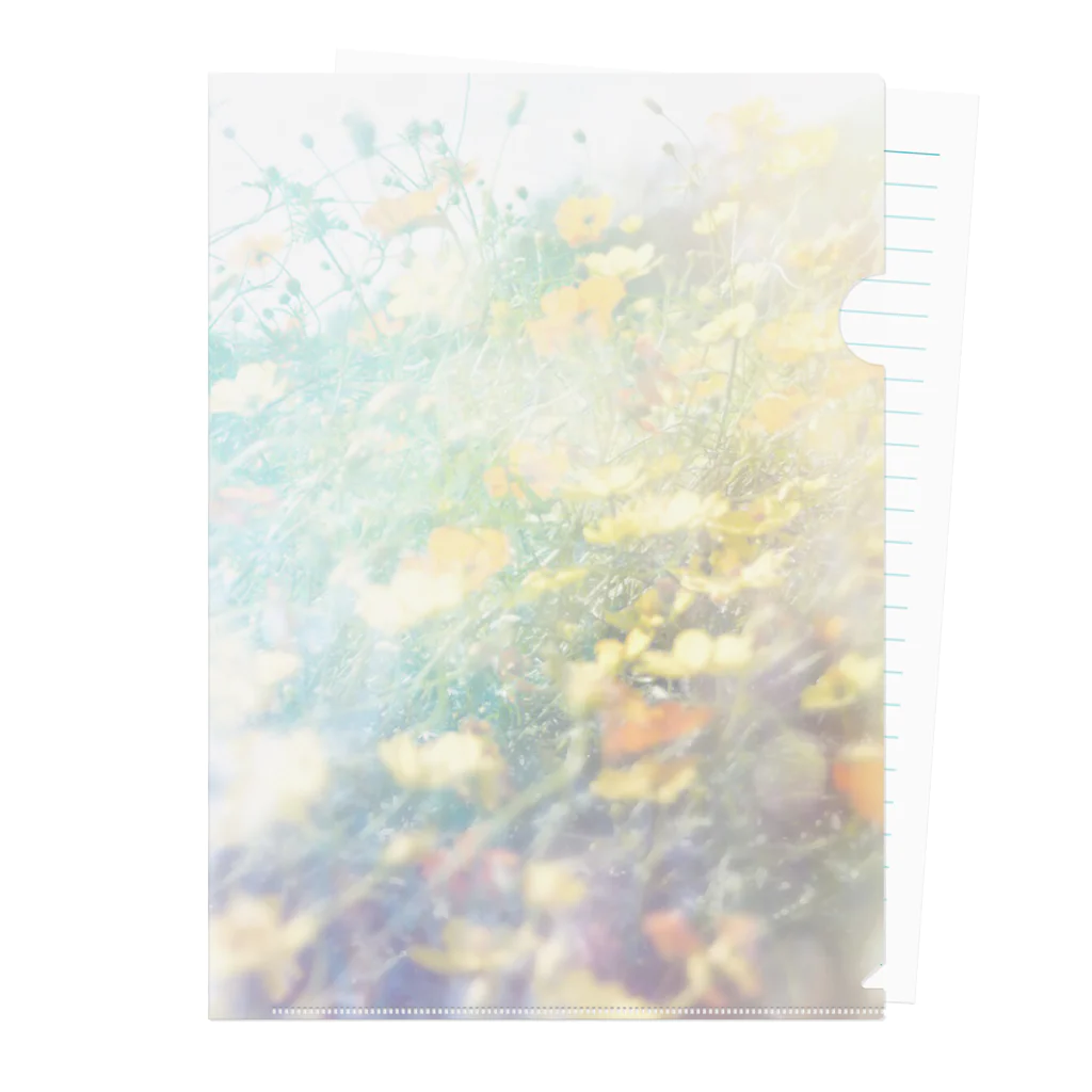 Prius ShotaのLes fleurs bourgeonnent Clear File Folder