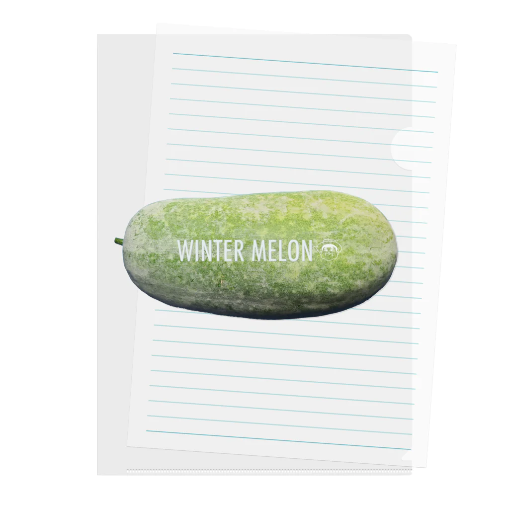 かまだ まゆめのWINTER MELON 冬瓜2 Clear File Folder