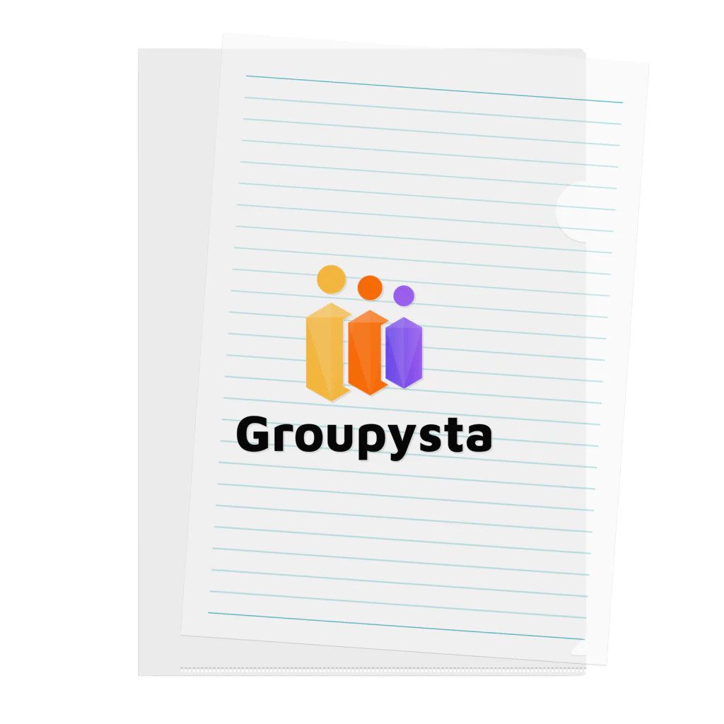 Groupysta公式のGroupysta公式グッズ クリアファイル