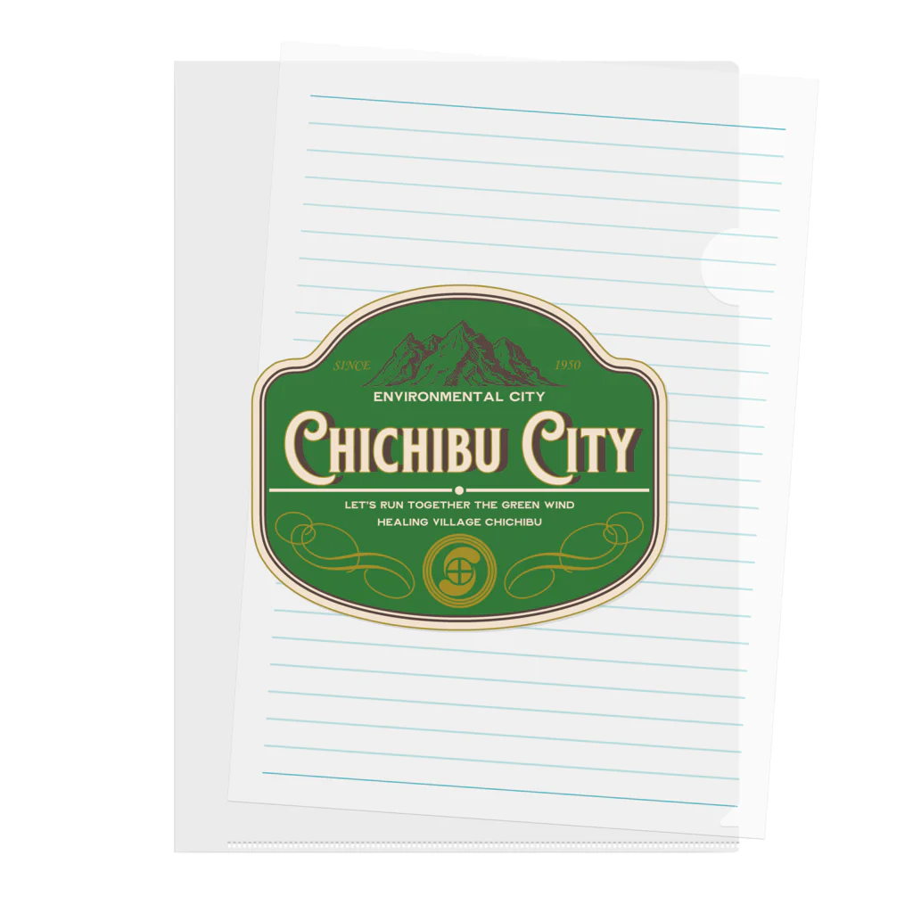 But SAITAMAのCHICHIBU-CITY Clear File Folder