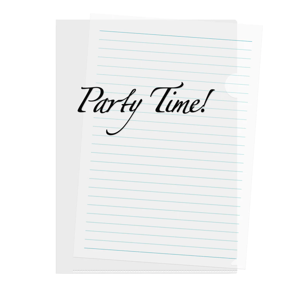 だんごのParty Time! Clear File Folder