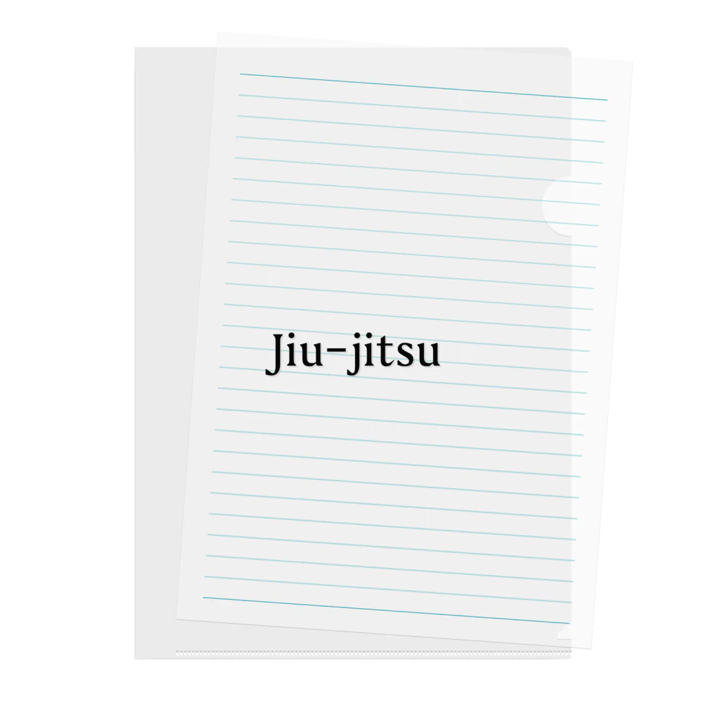 Jiu-jitsuのJiu-jitsu Clear File Folder