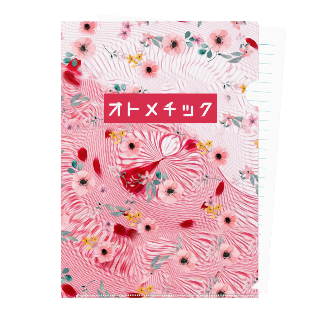 ナイトキャップ OFFICIAL ONLINE SHOP「パンダ商店」のオトメチック・シリーズ Clear File Folder