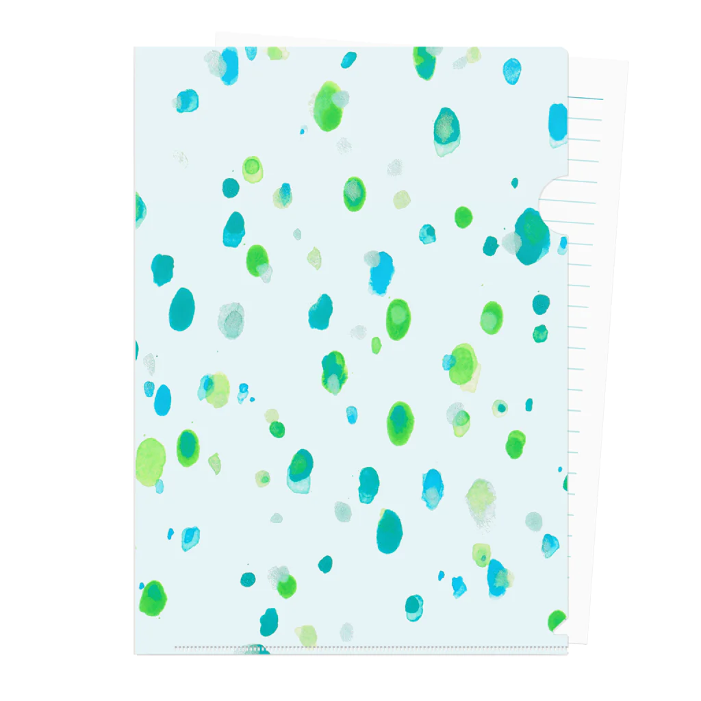 ❐ Twig design ❐の雨礫 クリアファイル