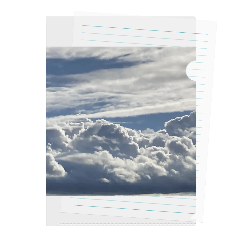 天使のいる街の雨が止んだ秋の空 Clear File Folder