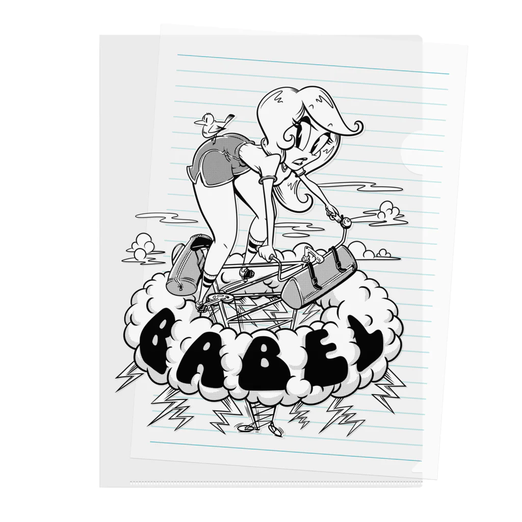 nidan-illustrationの"BABEL" Clear File Folder