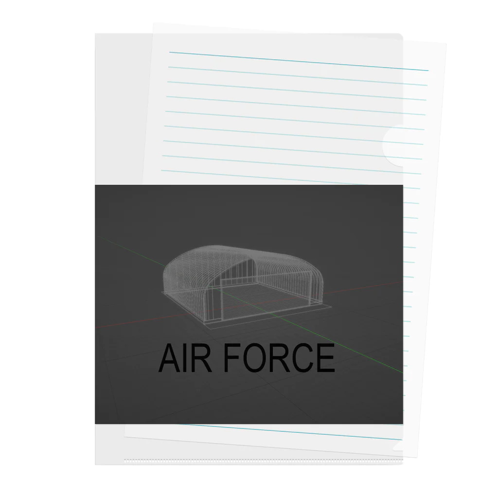 suuのAIR FORCE Clear File Folder