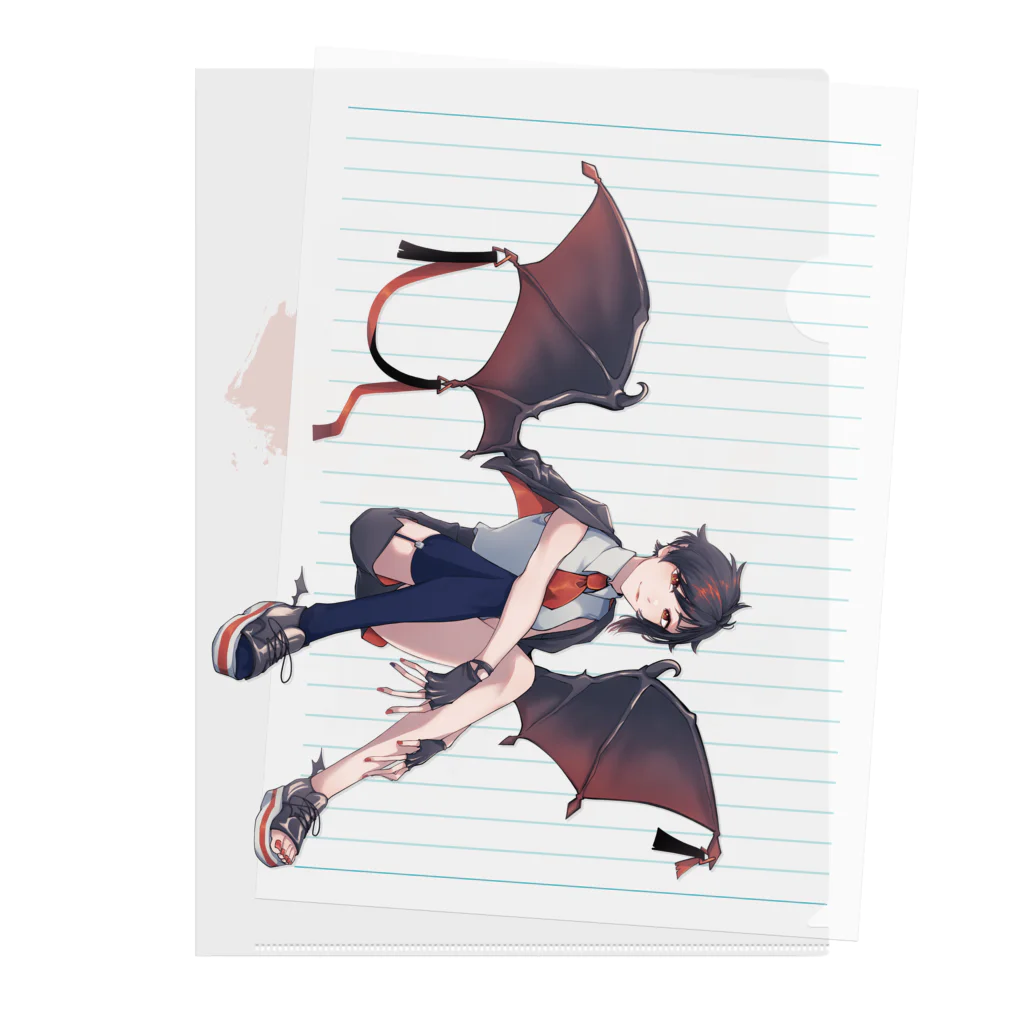 自然×公園の悪魔ちゃん Clear File Folder